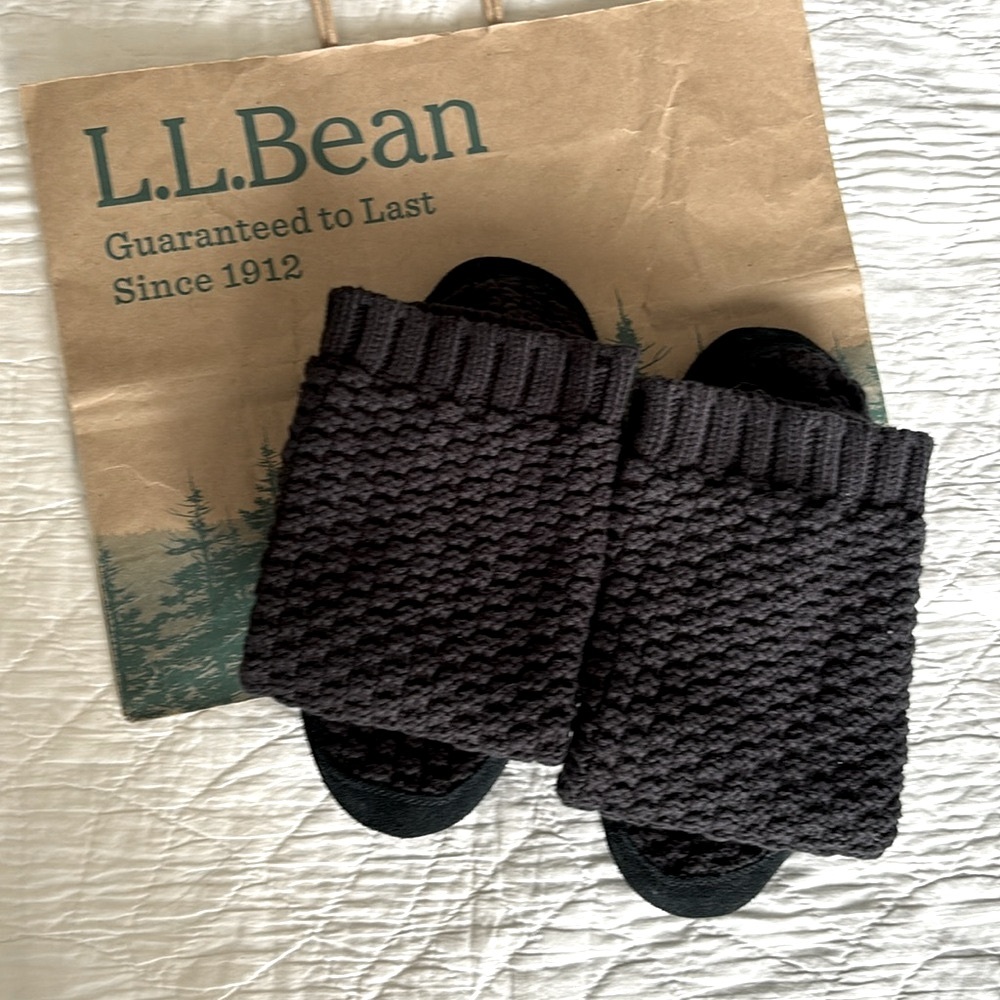 LL Bean Slipper Socks Mocs - Picture 12 of 12